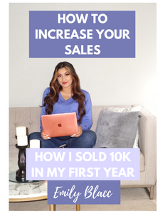 How To Increase Your Sales Ebook